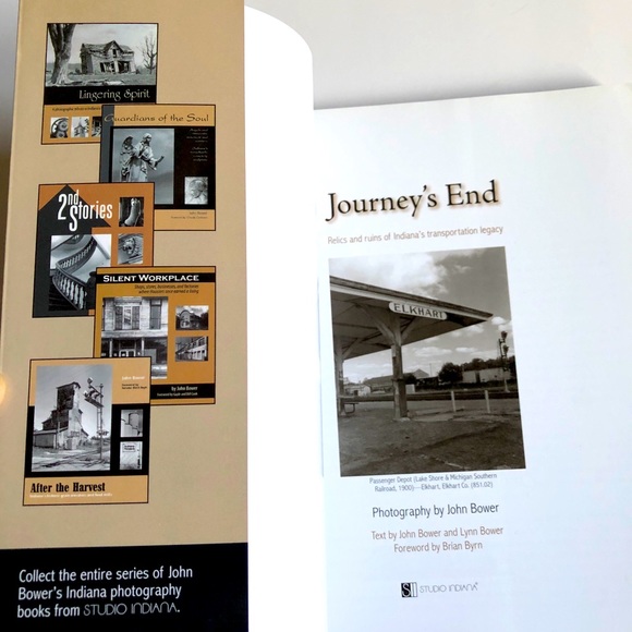 JOURNEY’S END Indiana’s Transportation Legacy NEW Coffe Table Book - Picture 6 of 15